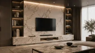 Mermer Tv Ünitesi Hizmeti — Hizmetler — Taş Craft